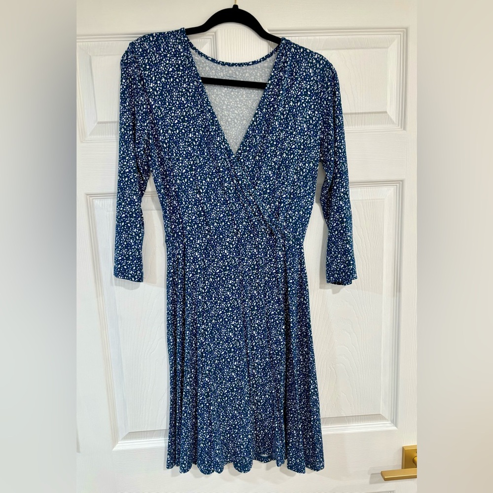 Blue Floral Dress